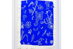 Dan Baldwin. Sketchbook White on Yves Klein - All images courtesy of Dan Baldwin & RedHouse Gallery