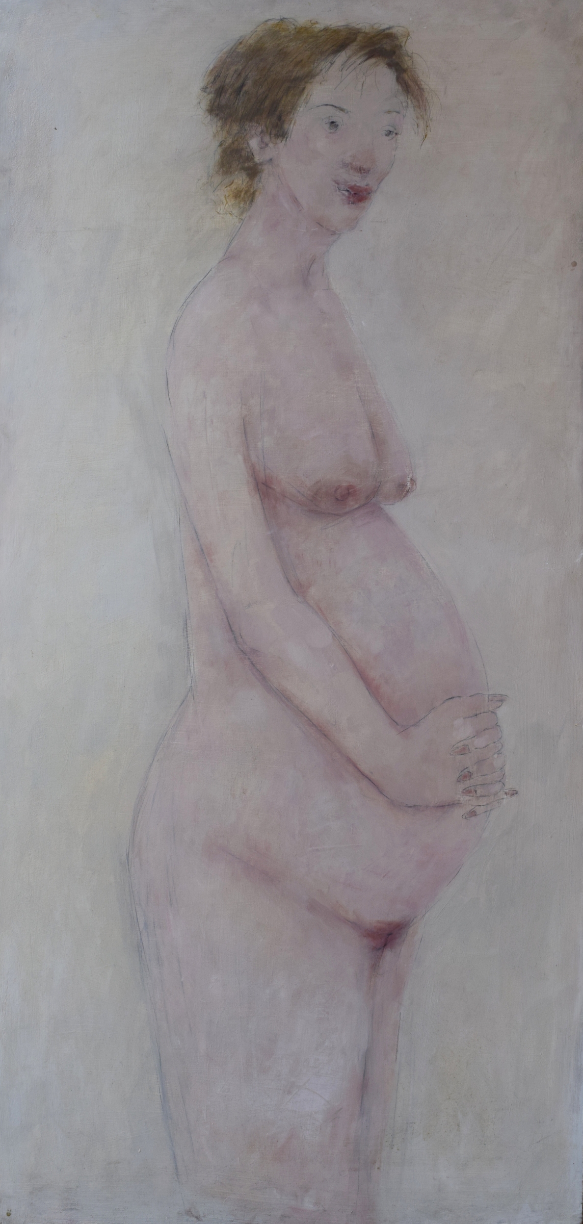 Joyce Gunn Cairns MBE, Pregnant Nude
