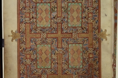 Carpet page for Gospel of John Lindisfarne Gospels c 700 Cotton MS Nero D IV c British Library Board