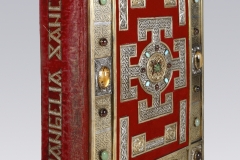 Spine of Lindisfarne Gospels c 700 Cotton MS Nero D IV c British Library Board