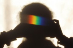 Young SPotY Winner - General Science: Rainbow Shadow Selfie by Katy Appleton