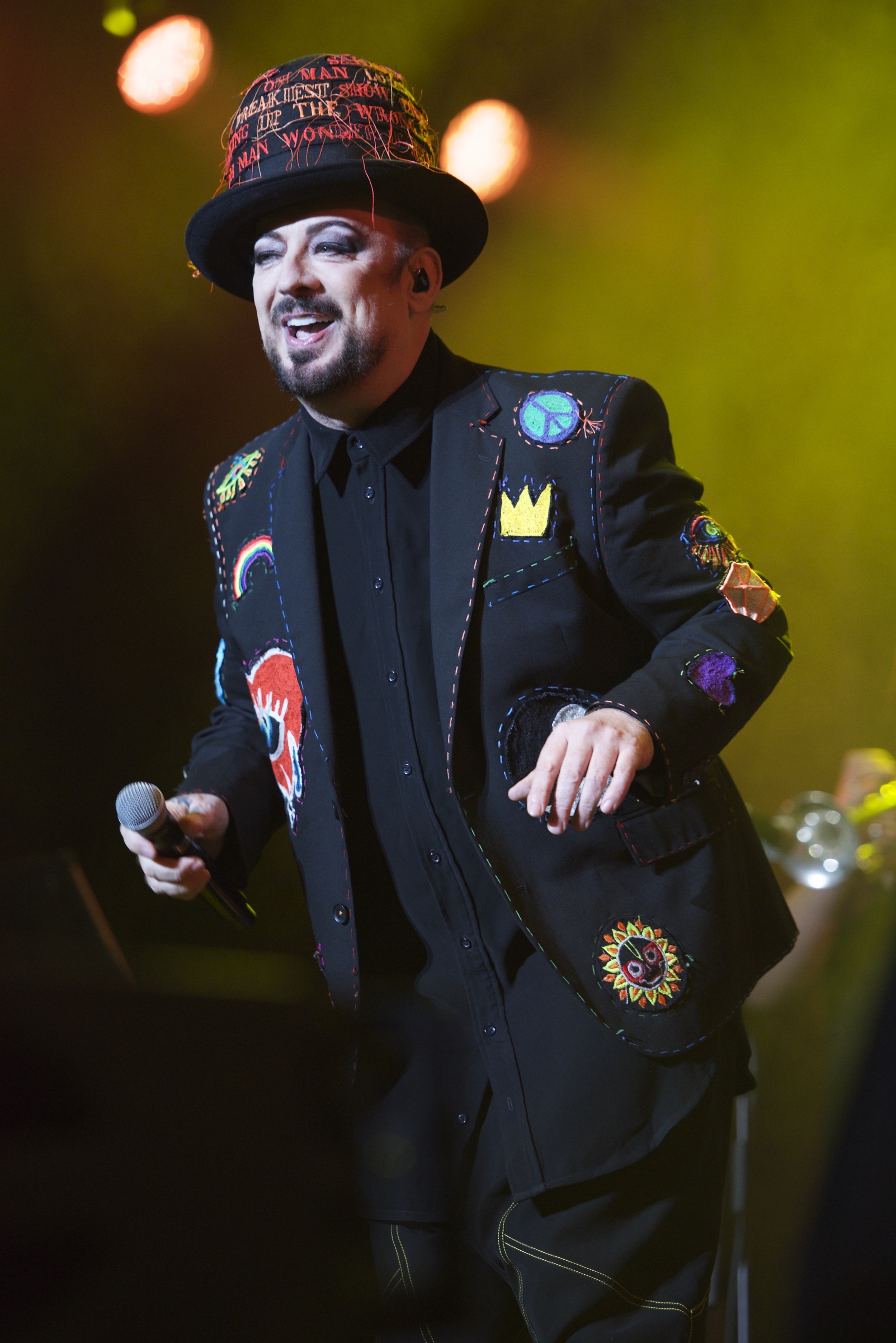Boy George and Culture Club taken at Scarborough Open Air Theatre. Marc McGarraghy (www.yellowmustang.co.uk)