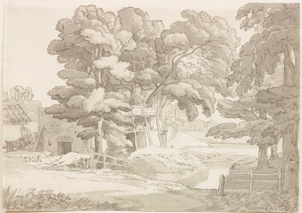 John White Abbott (1763-1851) Topham Road or Topham Lime Kilns, 1811 (d), Laing Art Gallery