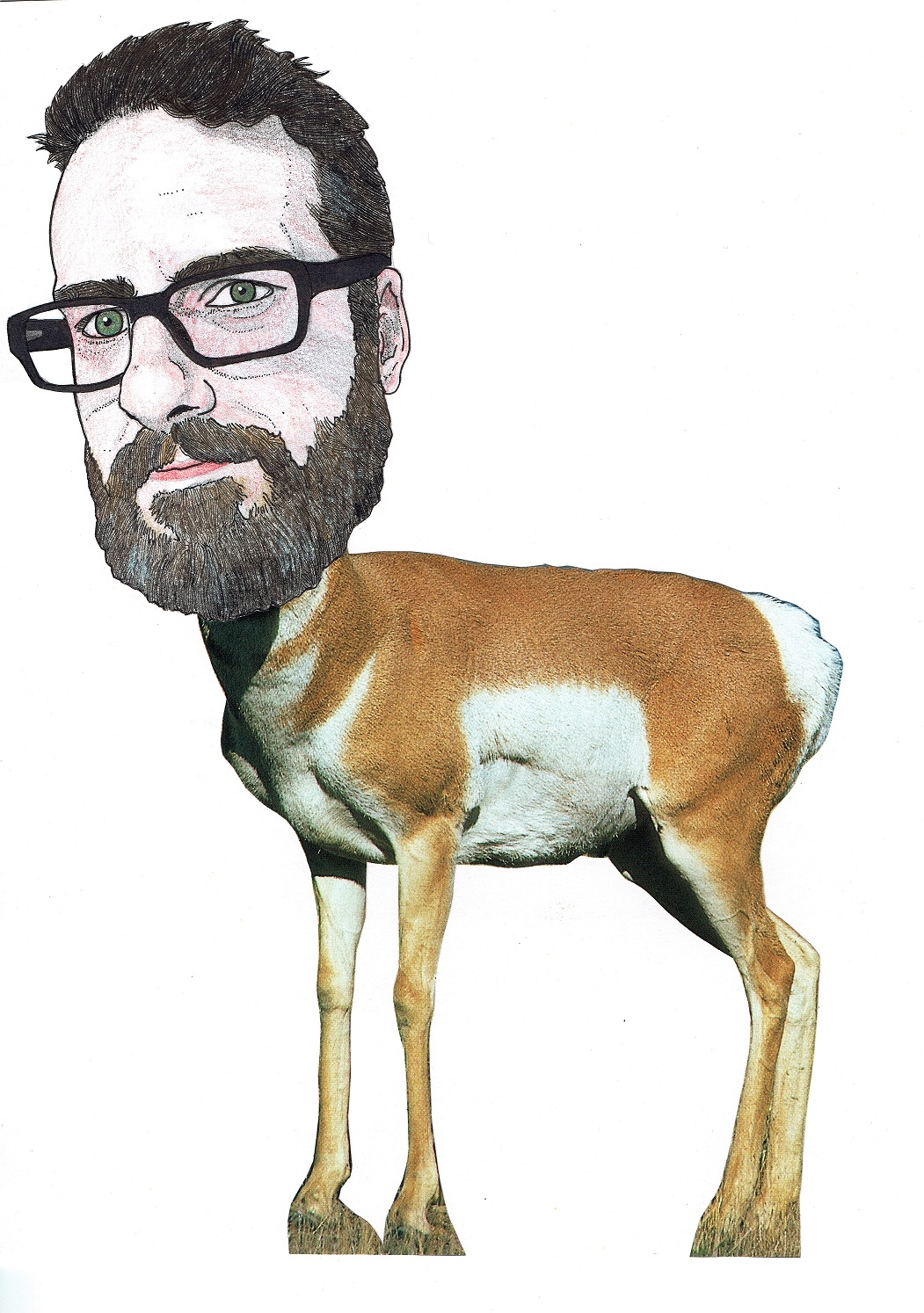 Psych flyer - self portrait antelope - low res